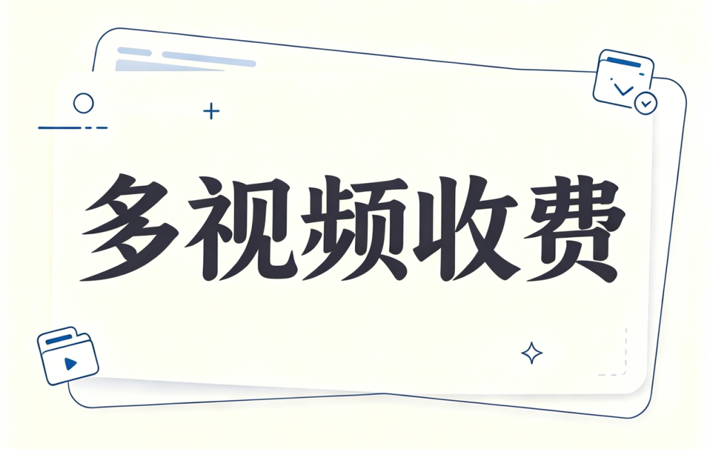 多视频收费
